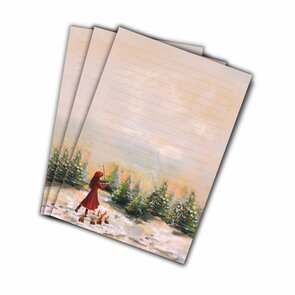 De Violist A5 Notepad - by Esther Bennink