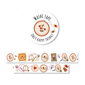 Washi Tape | embroidery - Only Happy Things