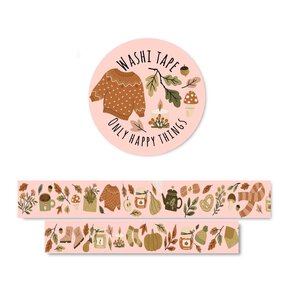 Washi Tape | Cozy autumn - Only Happy Things