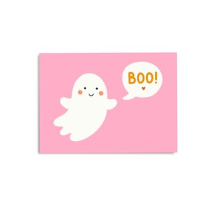 Postcard Only Happy Things | Pink Boo
