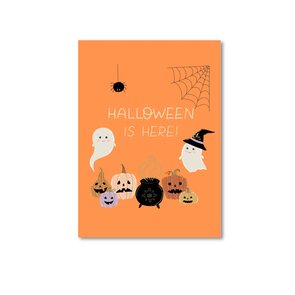 Postcard Only Happy Things | Halloween is here
