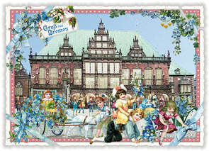 PK 228 Tausendschön Postcard | Bremen Rathaus