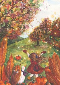Postcard Romyillustrations - Autumn Magic