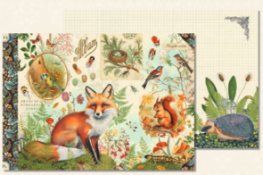 Illustrated notebook Gwenaëlle Trolez Créations - Woods