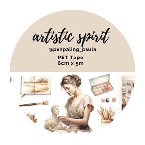 Artistic Spirit - PRE-CUT PET-tape by Penpaling Paula