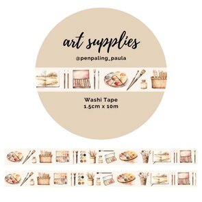 Washi Tape Art Supplies by Penpaling Paula