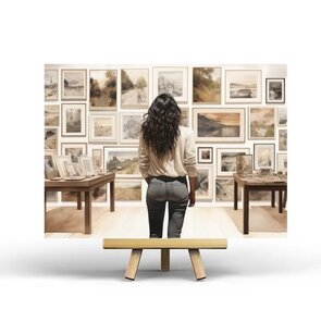 Museum Postcard by Penpaling Paula