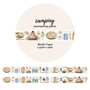 Washi Tape Camping by Penpaling Paula