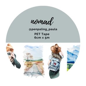 Nomad - PRE-CUT PET-tape by Penpaling Paula