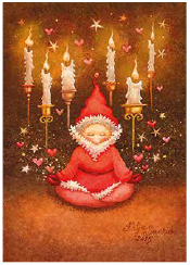 Postcard 489 by Katja Saario - Christmas Elf