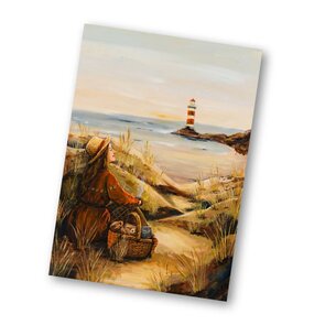 A6 Postcard from Esther Bennink - aan de kust