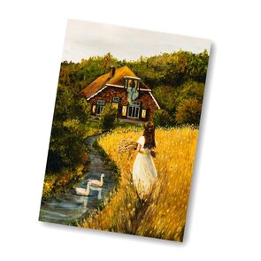 A6 Postcard from Esther Bennink - oogsttijd