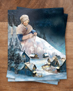 Postcard from Iris Esther - A Blanket of Snow