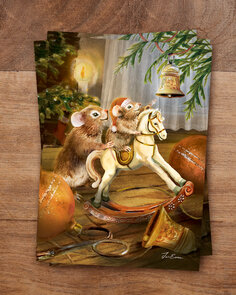 Postcard from Iris Esther - The Rocking Horse Ride