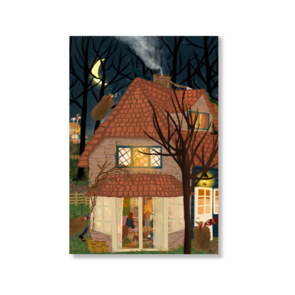 Pakjesavond Postcard A6 - Nicolet Boon