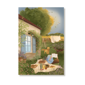 Zomerdagen Postcard A6 - Nicolet Boon
