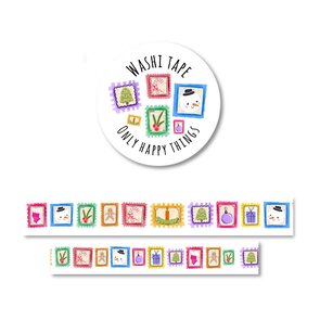 Washi Tape | December stamps - Only Happy Things
