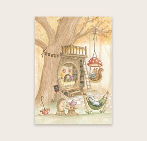 Postcard Me time - Appeloogje