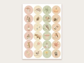 Stickersheet from Appeloogje - herfst/winter