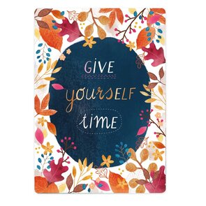 The Lemonbird Postcard | give yourself time