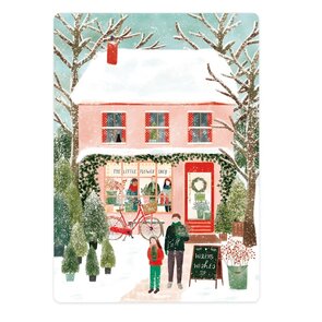 The Lemonbird Postcard | winter flowershop