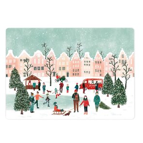 The Lemonbird Postcard | winterpret in de stad