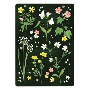 The Lemonbird Postcard | wildflowers