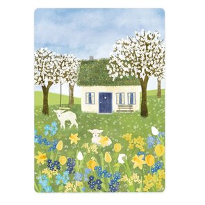 The Lemonbird Postcard | little cottage in spring