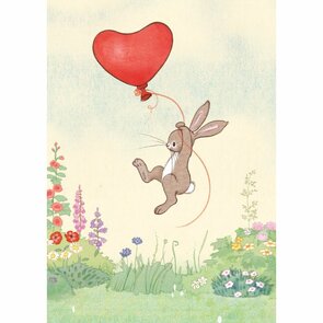 Postcard Belle and Boo | Boos Lovely Balloon
