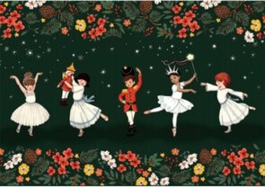 Postcard Belle and Boo | Nutcracker Dance