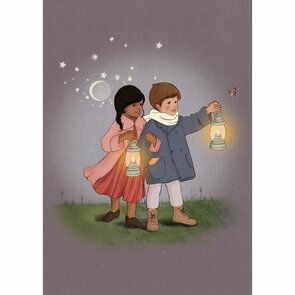 Postcard Belle and Boo | Night Adventures