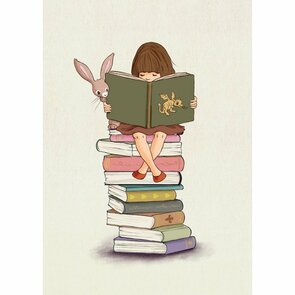 Postcard Belle and Boo | Little Library