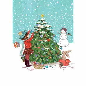 Postcard Belle and Boo | Very Merry Christmas