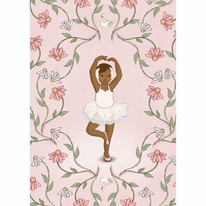 Postcard Belle and Boo | Ballerina Floral