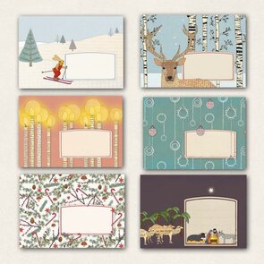 10 x Envelope MIX TikiOno | Xmas