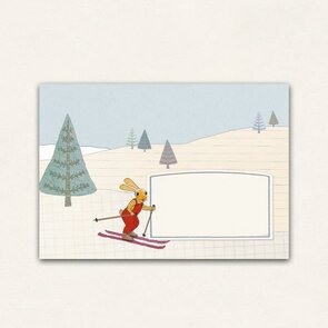 10 x Envelope TikiOno | Snow Bunny