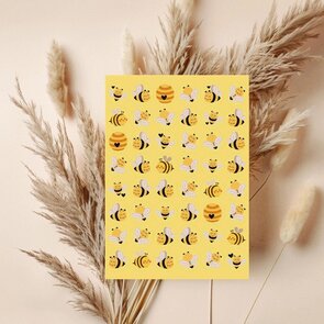 Stickersheet Bees