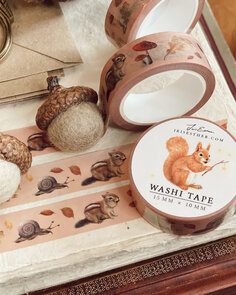 Enchanted Woodland Washi Tape - Iris Esther