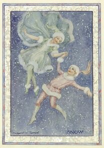 Postcard Margareth W. Tarrant | Snow Fairies