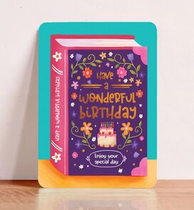 Postcard Book Wonderful Birthday - Aniet Illustration
