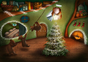 PRE ORDER: Postcard Ila Illustrations 195 - Little angel