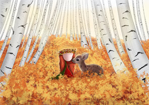 PRE ORDER: Postcard Ila Illustrations 199 - Warm hugs