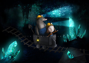 PRE ORDER: Postcard Ila Illustrations 225 - Mine