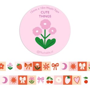 Cute girly things Washi Tape - Muchable