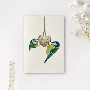 Postcard Art by Meer | Koolmeesjes