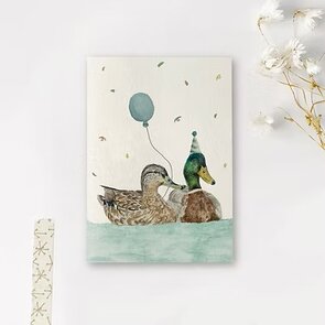 Postcard Art by Meer | Feest eendjes