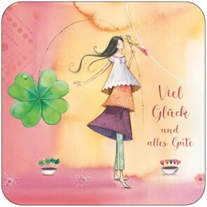 Postcard Kristiana Heinemann | Viel Glück und alles Gute