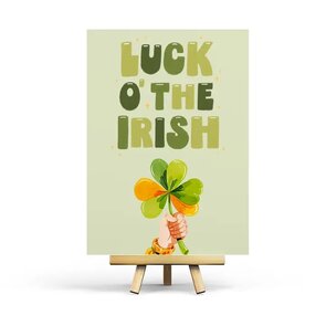 Luck of the Irish Postcard by Penpaling Paula