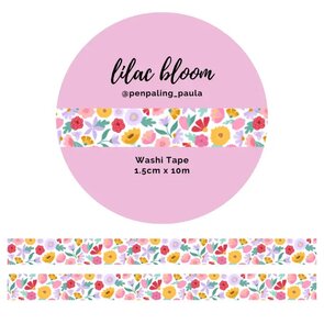 Washi Tape Lilac Bloom by Penpaling Paula