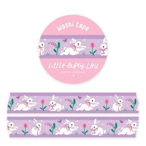 Spring Bunnies Washi Tape - Little Lefty Lou 